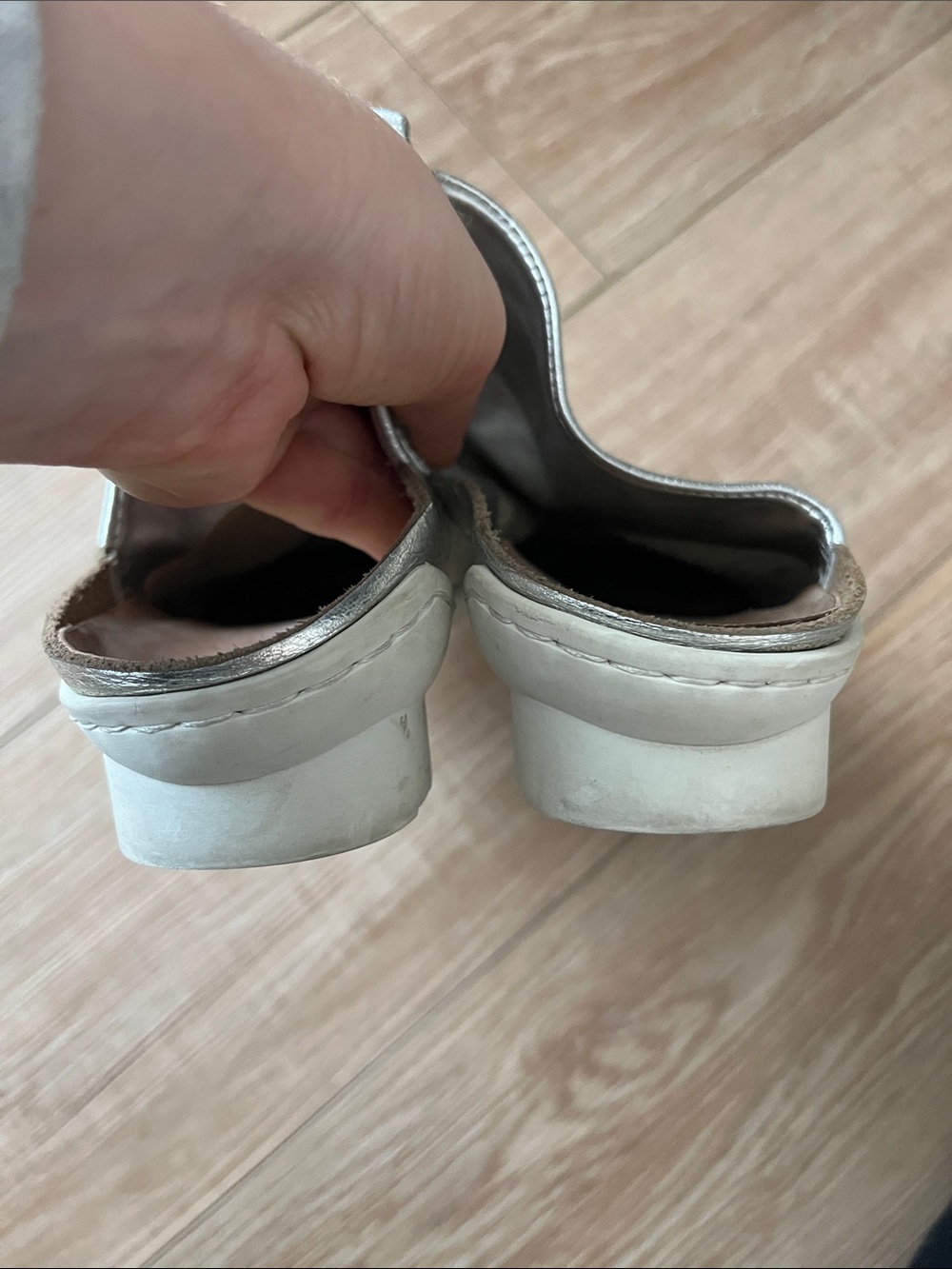 Trippen Plunge f shoes in silver - Picture 8 of 10